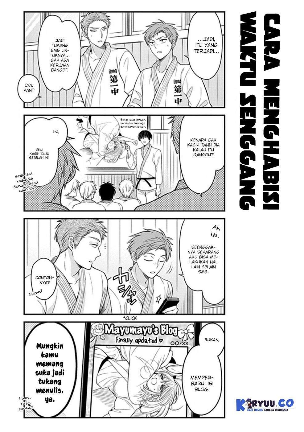 Gekkan Shoujo Nozaki-kun chapter 59 halaman 7