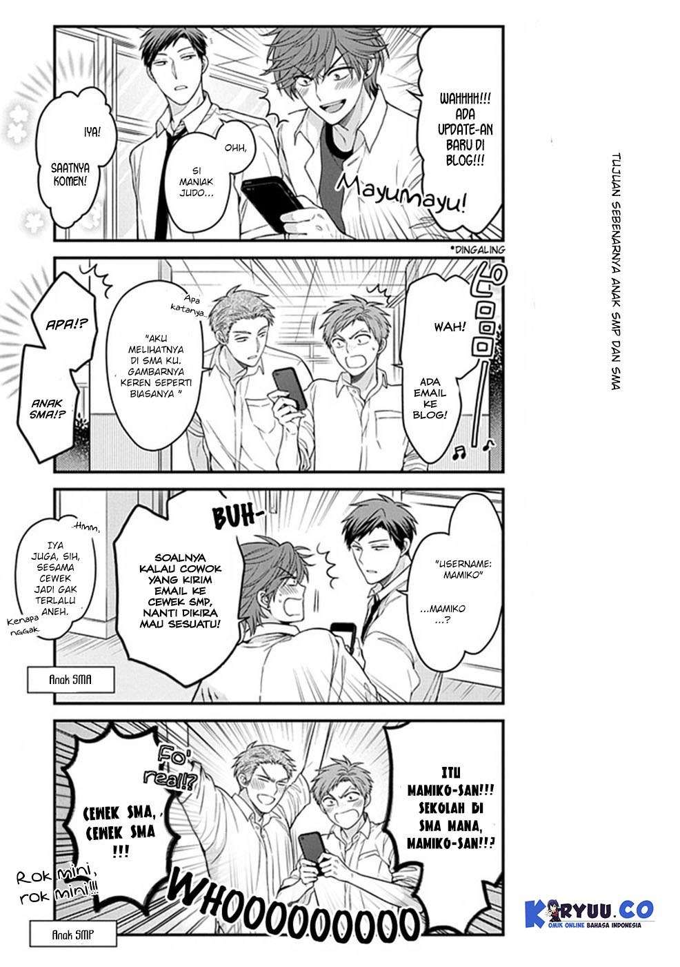 Gekkan Shoujo Nozaki-kun chapter 59 halaman 9