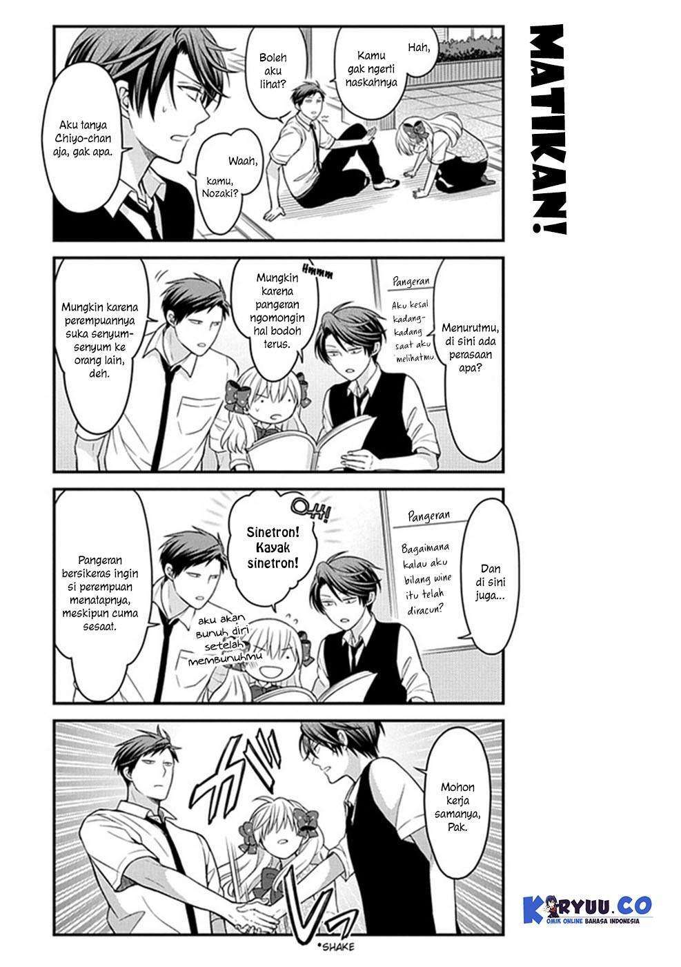 Gekkan Shoujo Nozaki-kun chapter 60 halaman 6