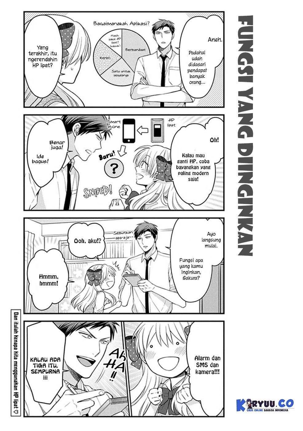 Gekkan Shoujo Nozaki-kun chapter 61 halaman 7
