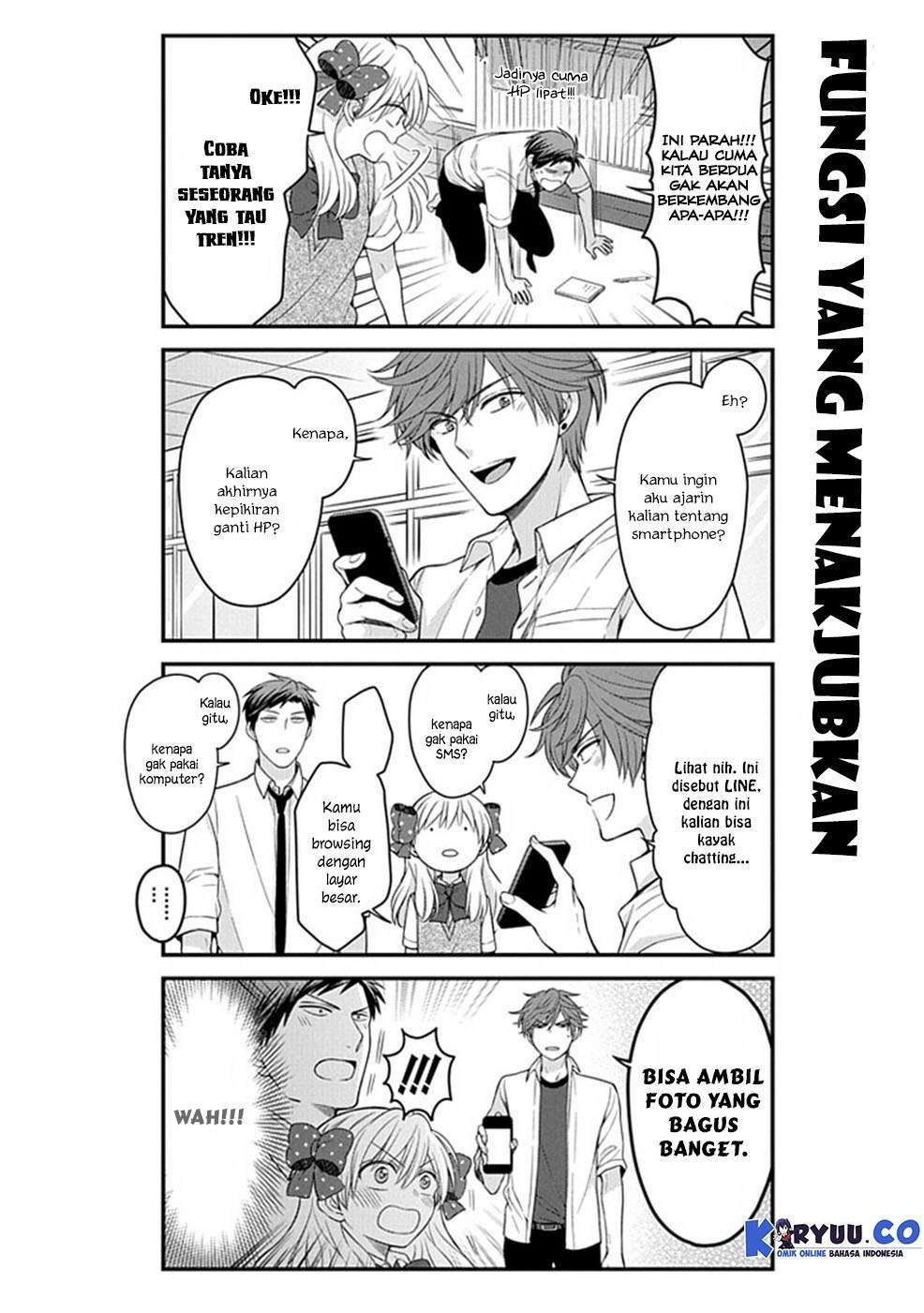 Gekkan Shoujo Nozaki-kun chapter 61 halaman 8