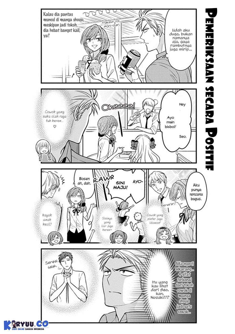 Gekkan Shoujo Nozaki-kun chapter 62 halaman 10