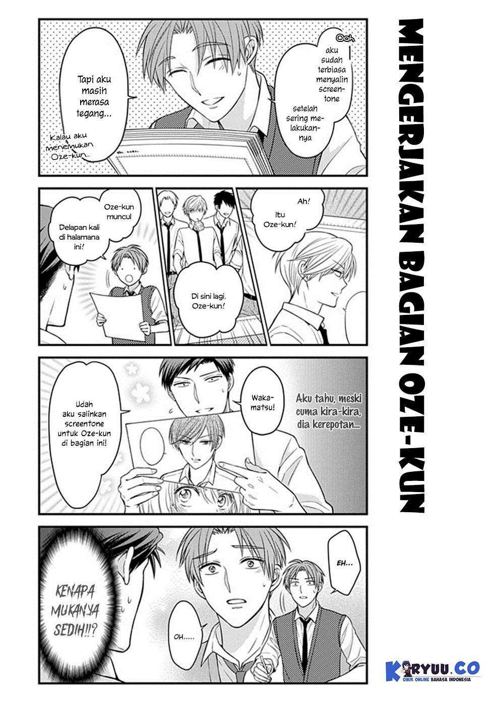 Gekkan Shoujo Nozaki-kun chapter 62 halaman 5
