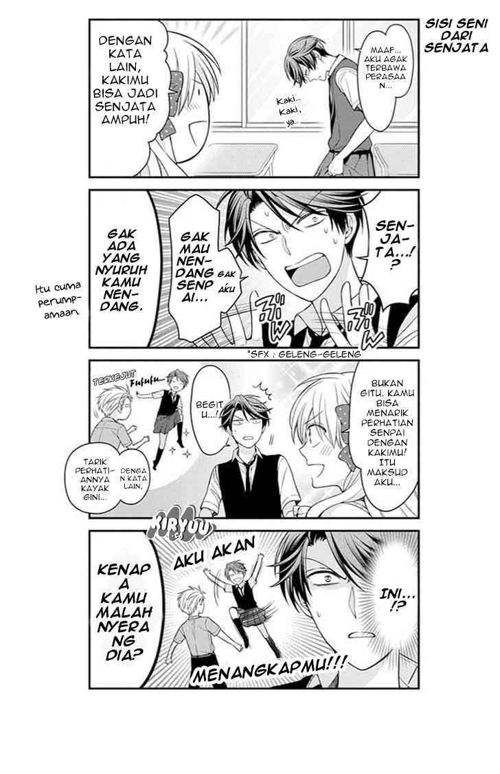Gekkan Shoujo Nozaki-kun chapter 68 halaman 8