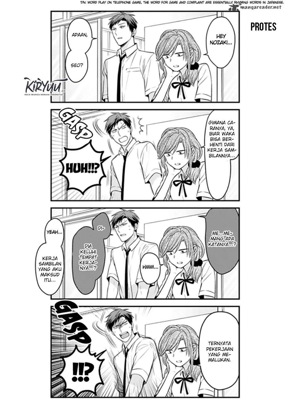 Gekkan Shoujo Nozaki-kun chapter 72 halaman 13