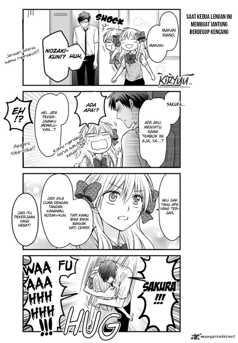 Gekkan Shoujo Nozaki-kun chapter 72 halaman 14