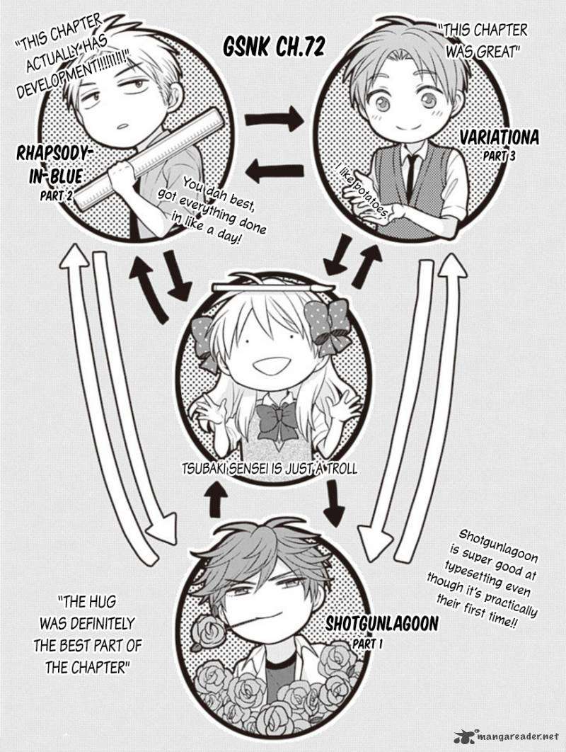 Gekkan Shoujo Nozaki-kun chapter 72 halaman 18