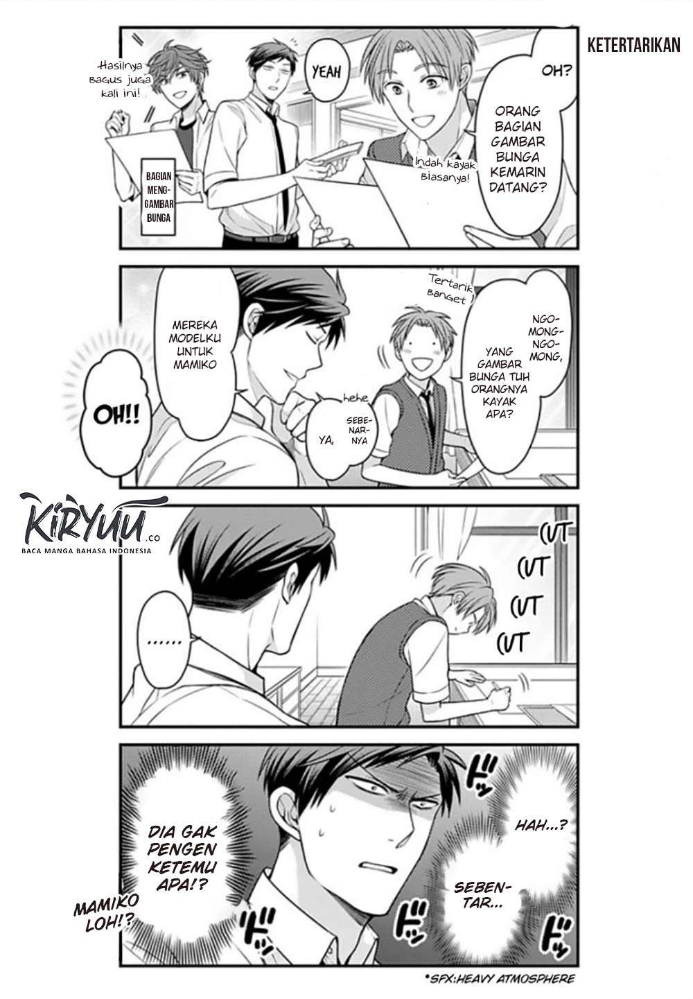 Gekkan Shoujo Nozaki-kun chapter 72 halaman 4