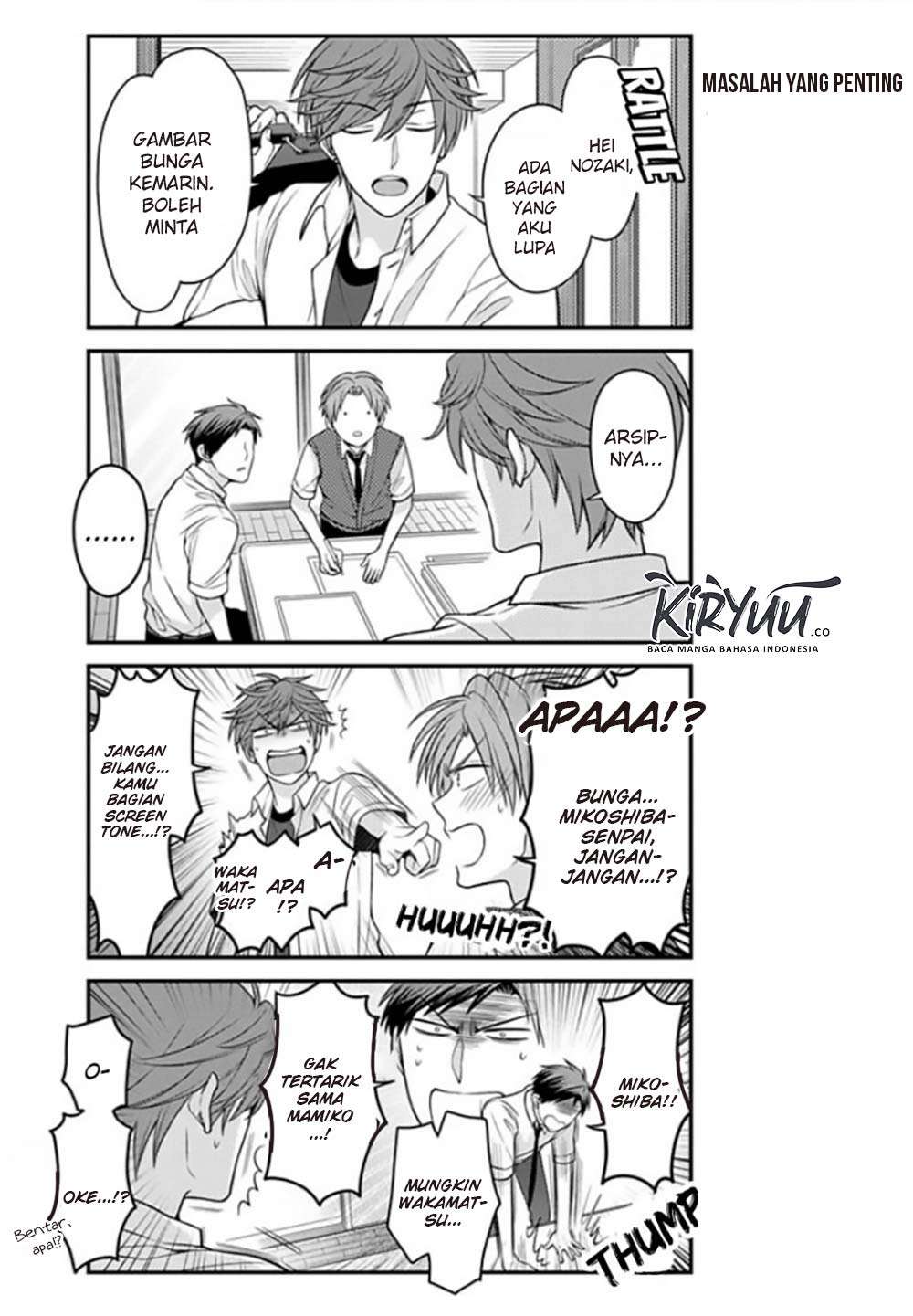 Gekkan Shoujo Nozaki-kun chapter 72 halaman 5