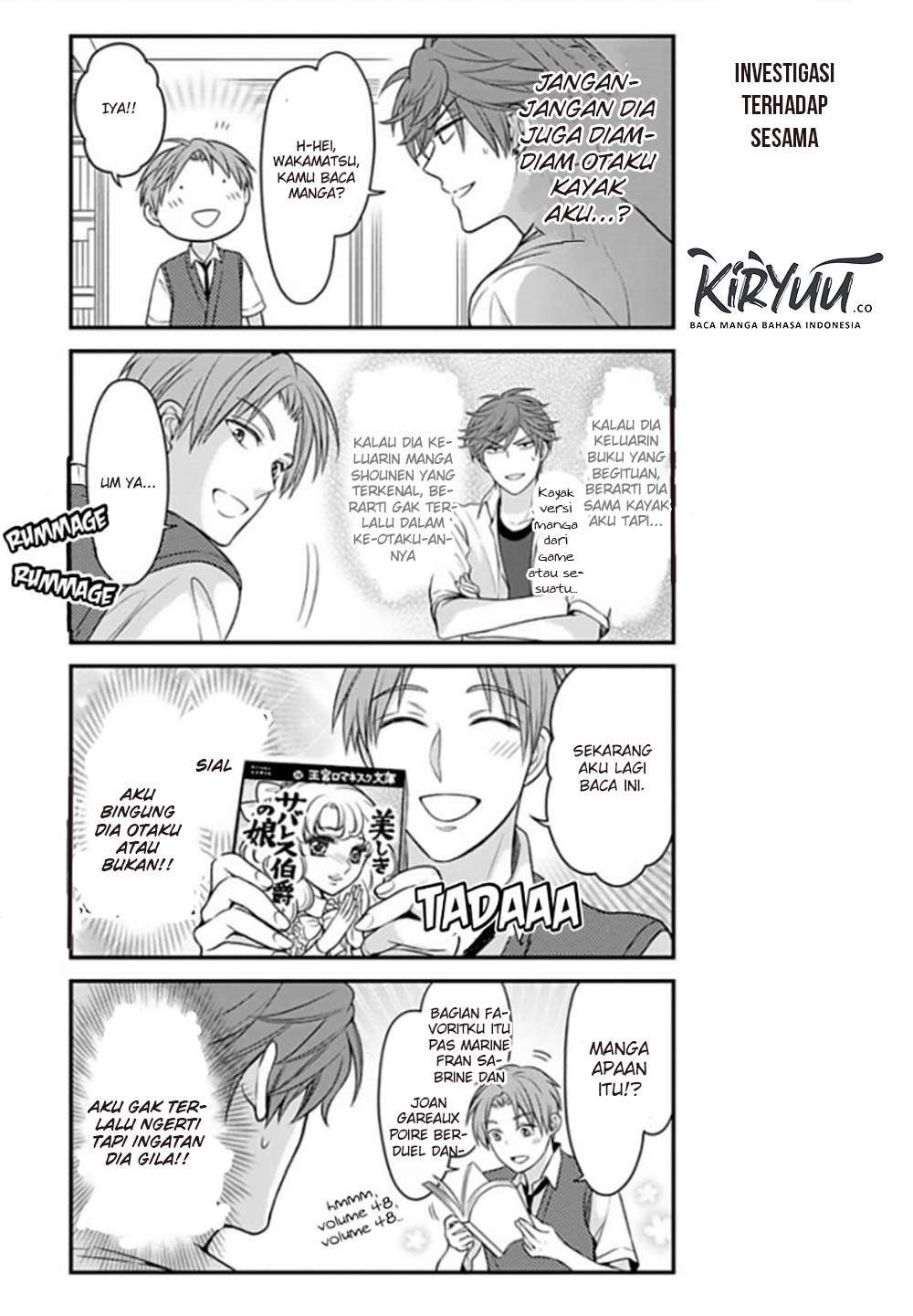 Gekkan Shoujo Nozaki-kun chapter 72 halaman 7