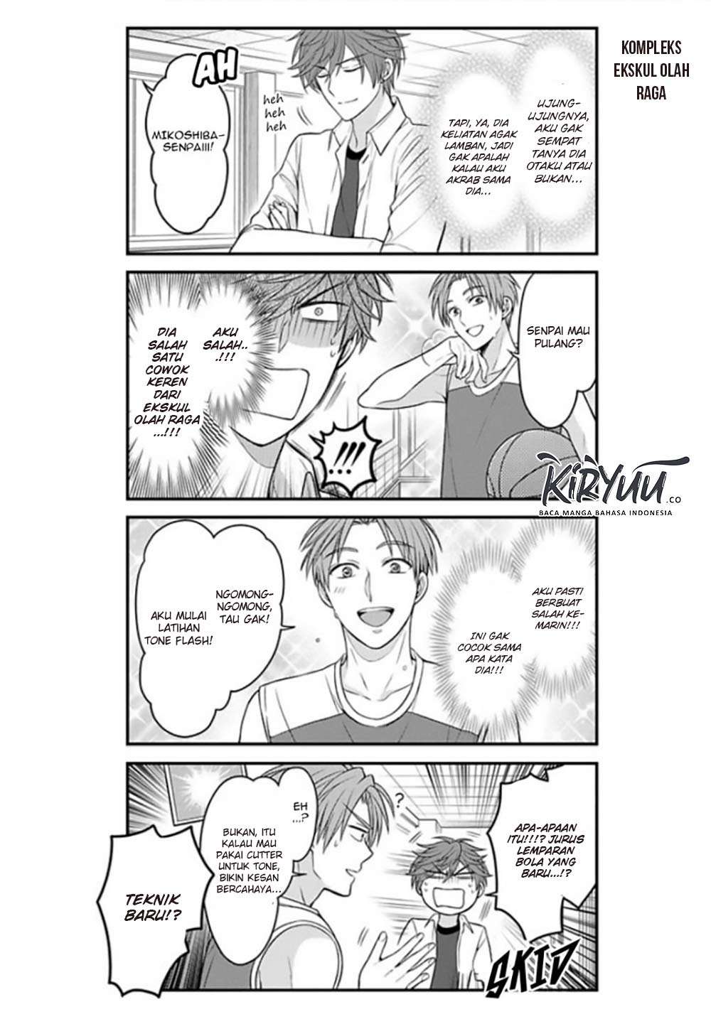 Gekkan Shoujo Nozaki-kun chapter 72 halaman 8