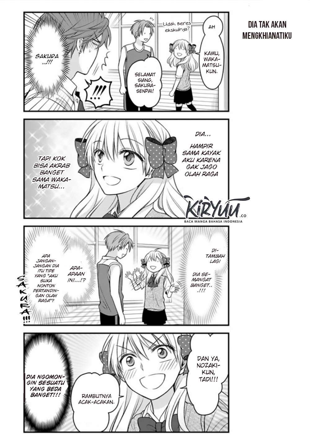 Gekkan Shoujo Nozaki-kun chapter 72 halaman 9