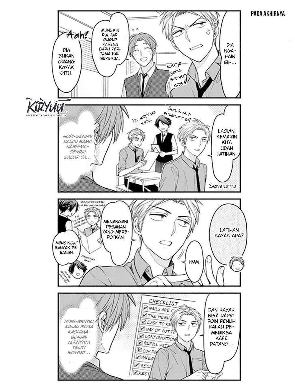 Gekkan Shoujo Nozaki-kun chapter 73 halaman 11