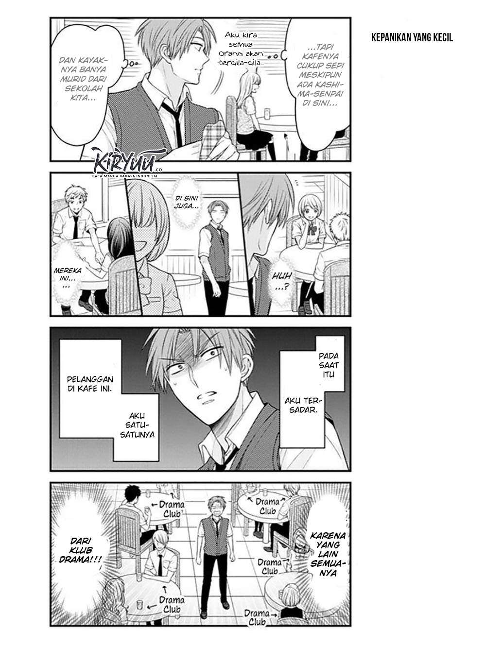 Gekkan Shoujo Nozaki-kun chapter 73 halaman 12