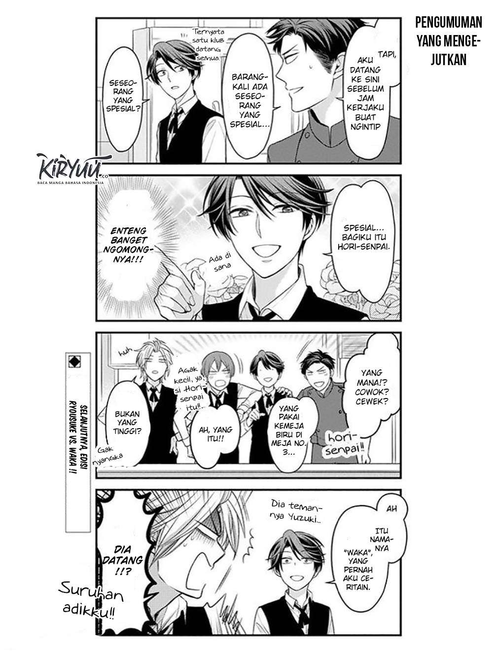 Gekkan Shoujo Nozaki-kun chapter 73 halaman 18