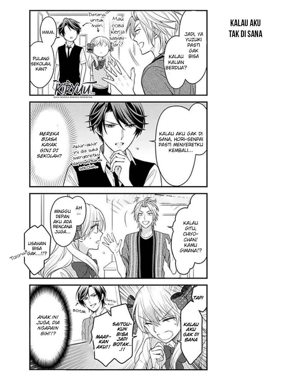 Gekkan Shoujo Nozaki-kun chapter 73 halaman 6