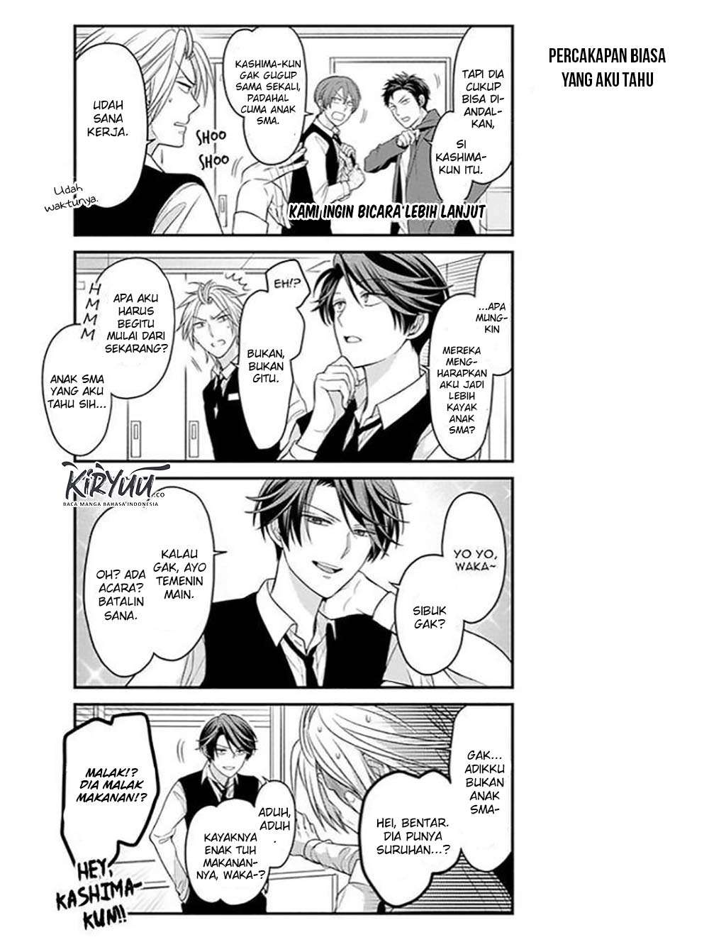 Gekkan Shoujo Nozaki-kun chapter 73 halaman 8