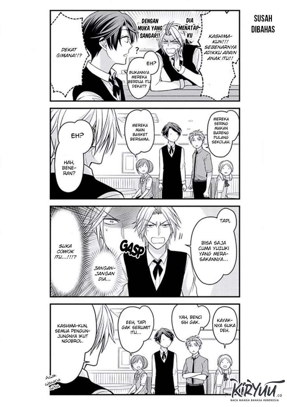 Gekkan Shoujo Nozaki-kun chapter 74 halaman 11