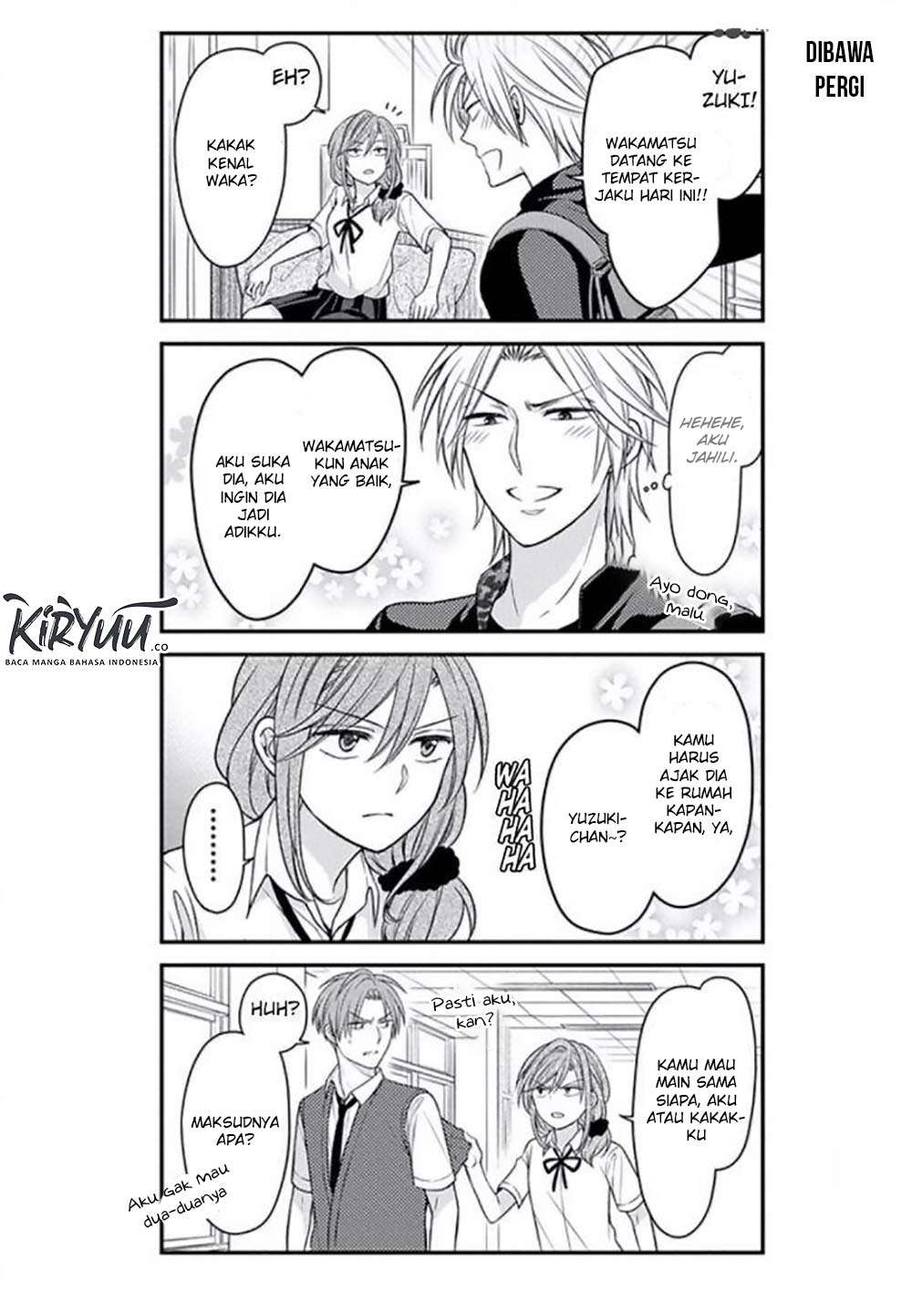 Gekkan Shoujo Nozaki-kun chapter 74 halaman 16