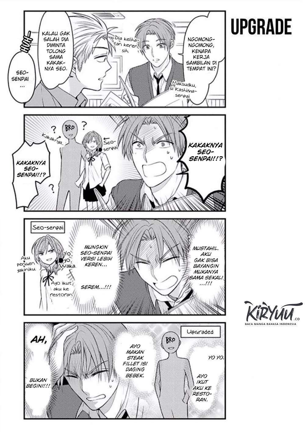 Gekkan Shoujo Nozaki-kun chapter 74 halaman 6