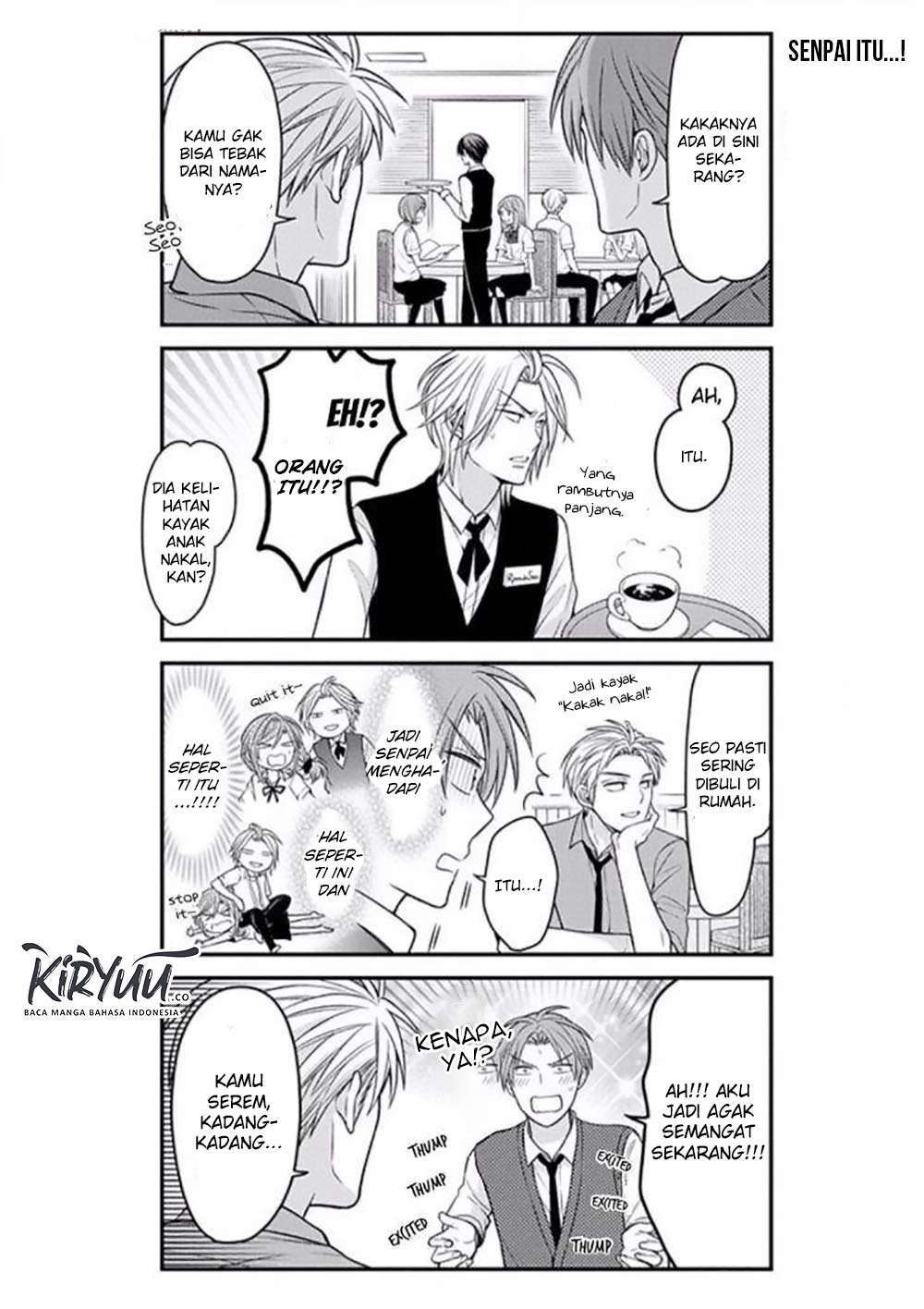 Gekkan Shoujo Nozaki-kun chapter 74 halaman 7