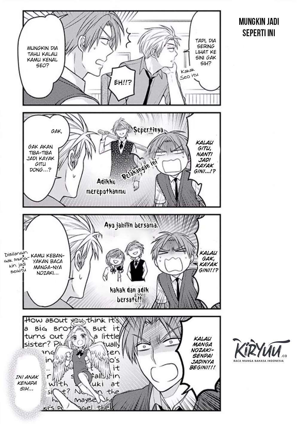 Gekkan Shoujo Nozaki-kun chapter 74 halaman 8
