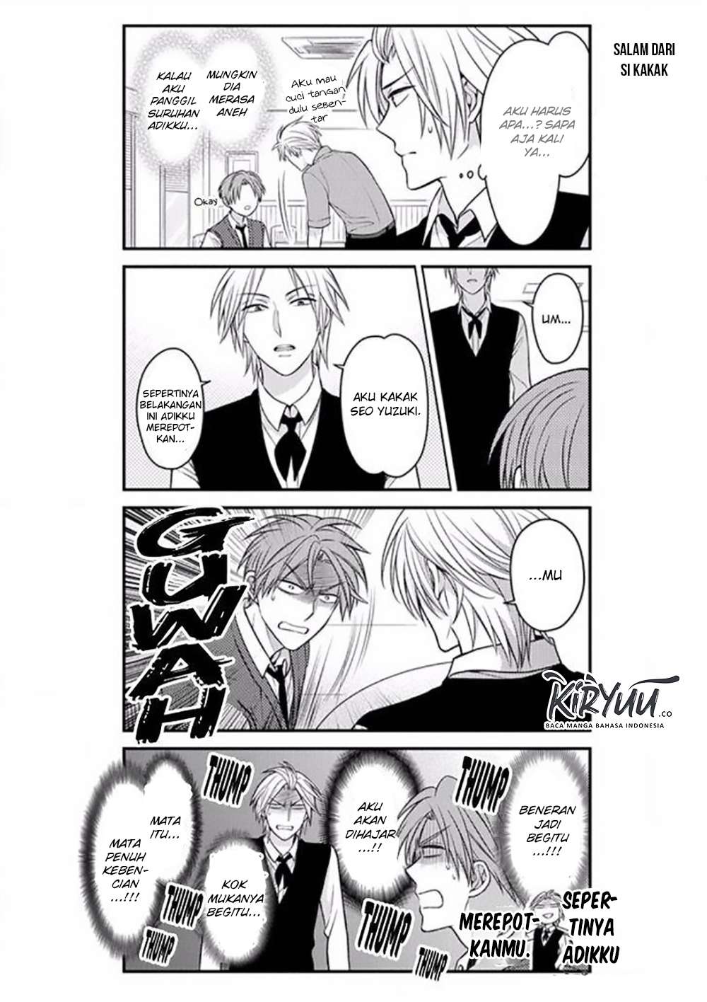 Gekkan Shoujo Nozaki-kun chapter 74 halaman 9