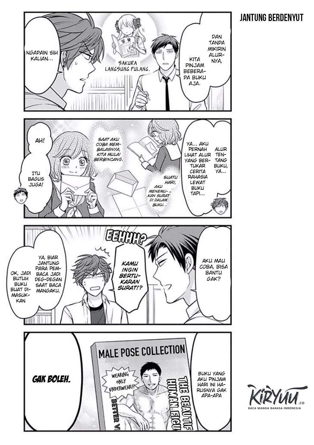 Gekkan Shoujo Nozaki-kun chapter 75 halaman 10