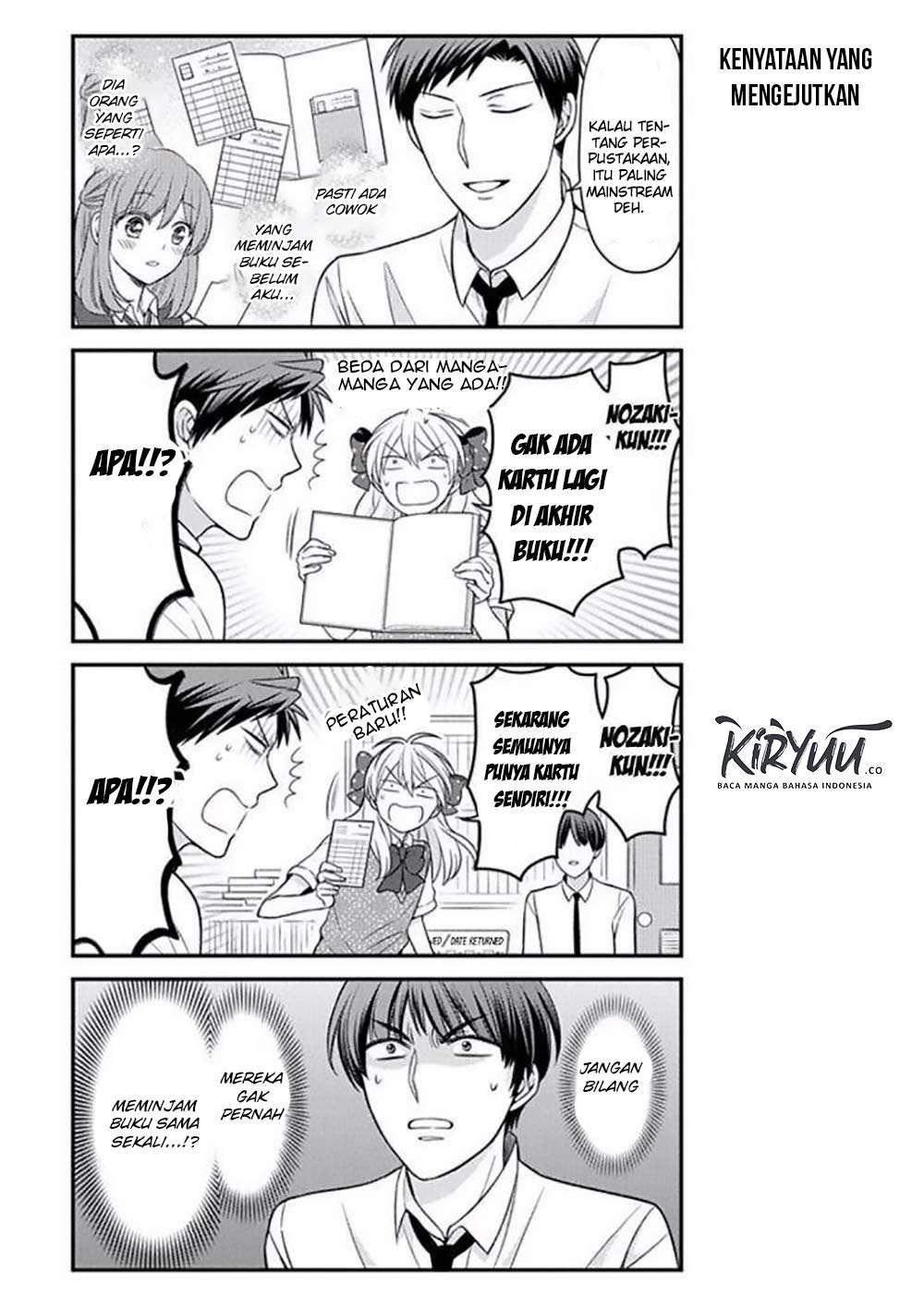 Gekkan Shoujo Nozaki-kun chapter 75 halaman 8