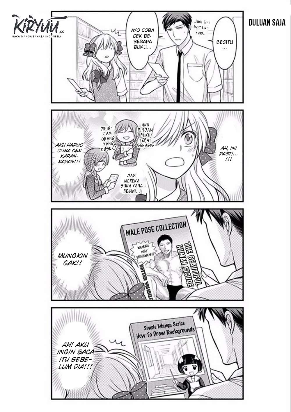Gekkan Shoujo Nozaki-kun chapter 75 halaman 9