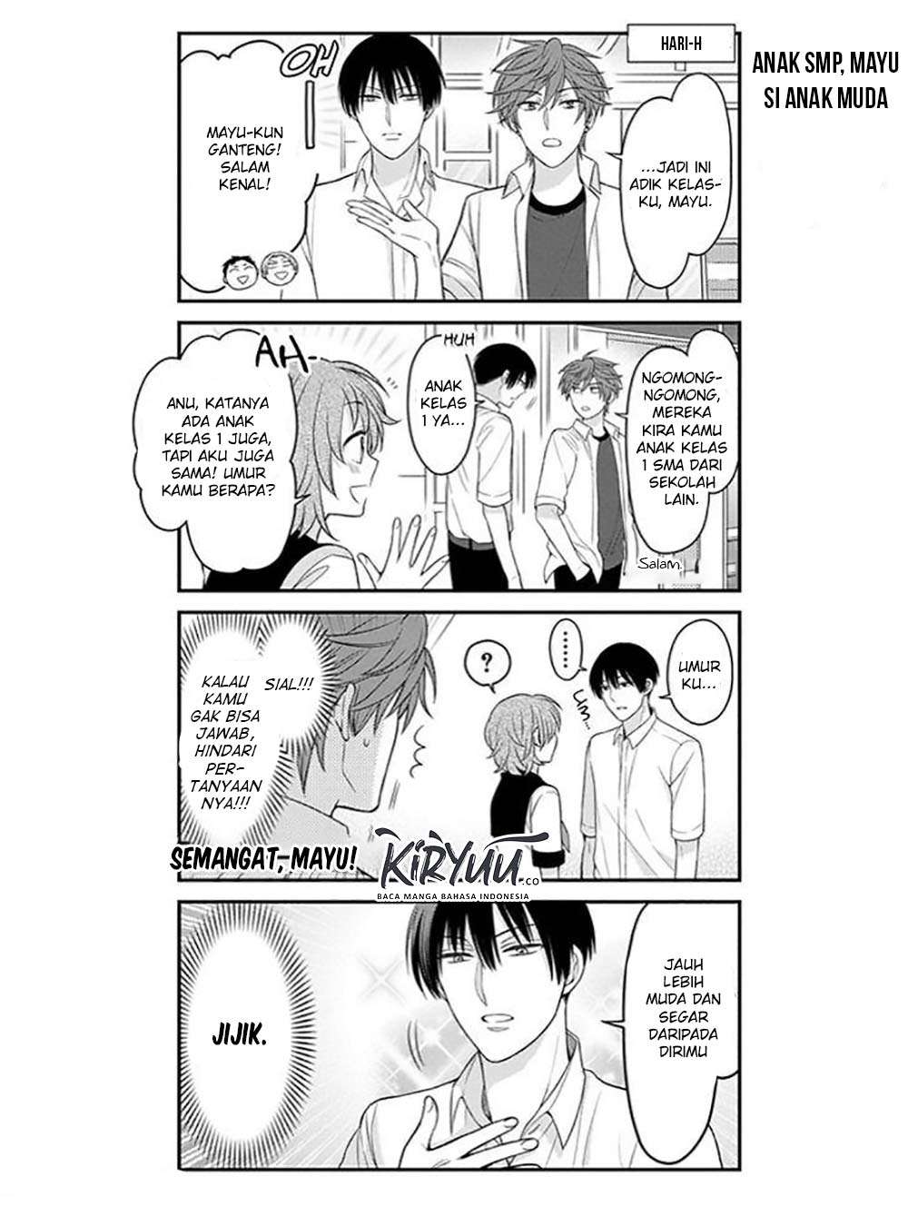 Gekkan Shoujo Nozaki-kun chapter 76 halaman 10