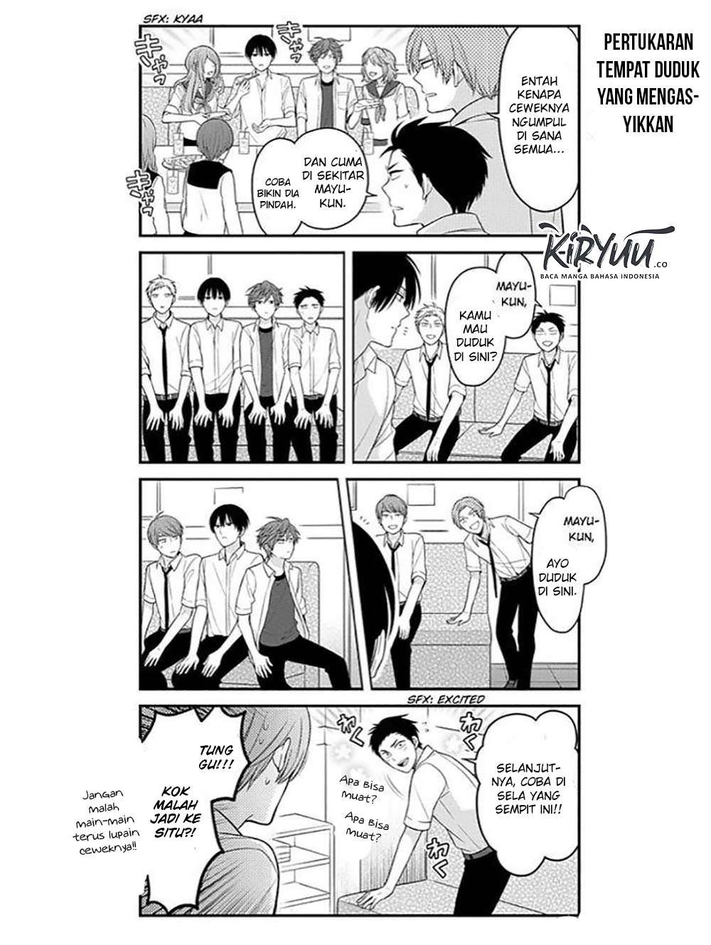 Gekkan Shoujo Nozaki-kun chapter 76 halaman 12