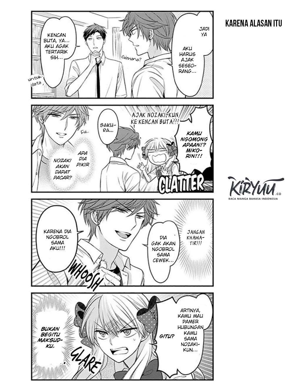 Gekkan Shoujo Nozaki-kun chapter 76 halaman 5