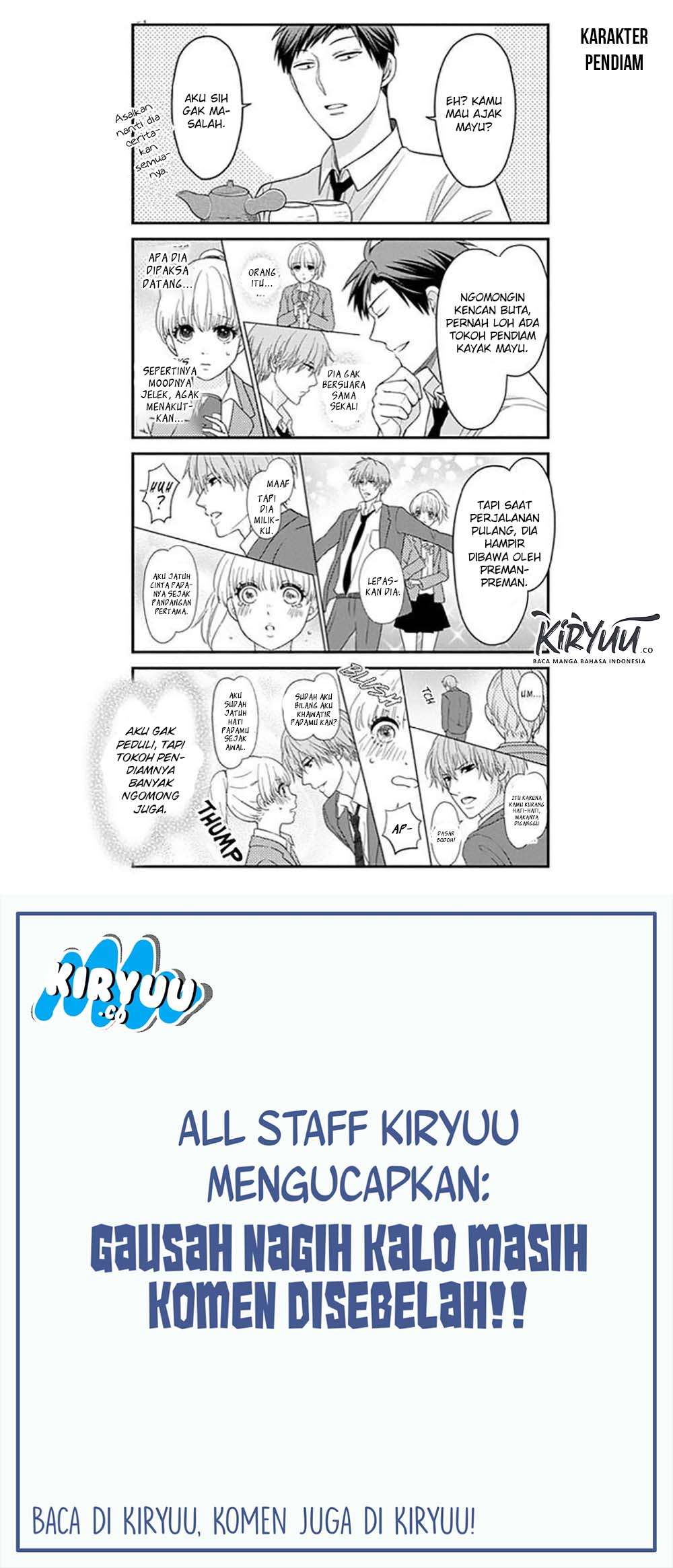 Gekkan Shoujo Nozaki-kun chapter 76 halaman 8