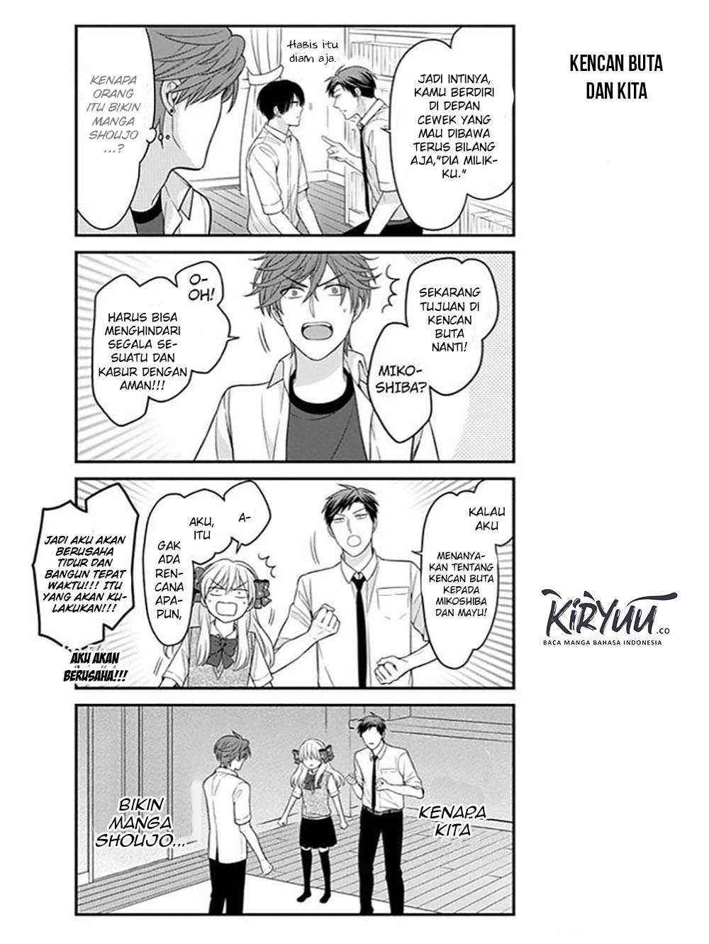 Gekkan Shoujo Nozaki-kun chapter 76 halaman 9