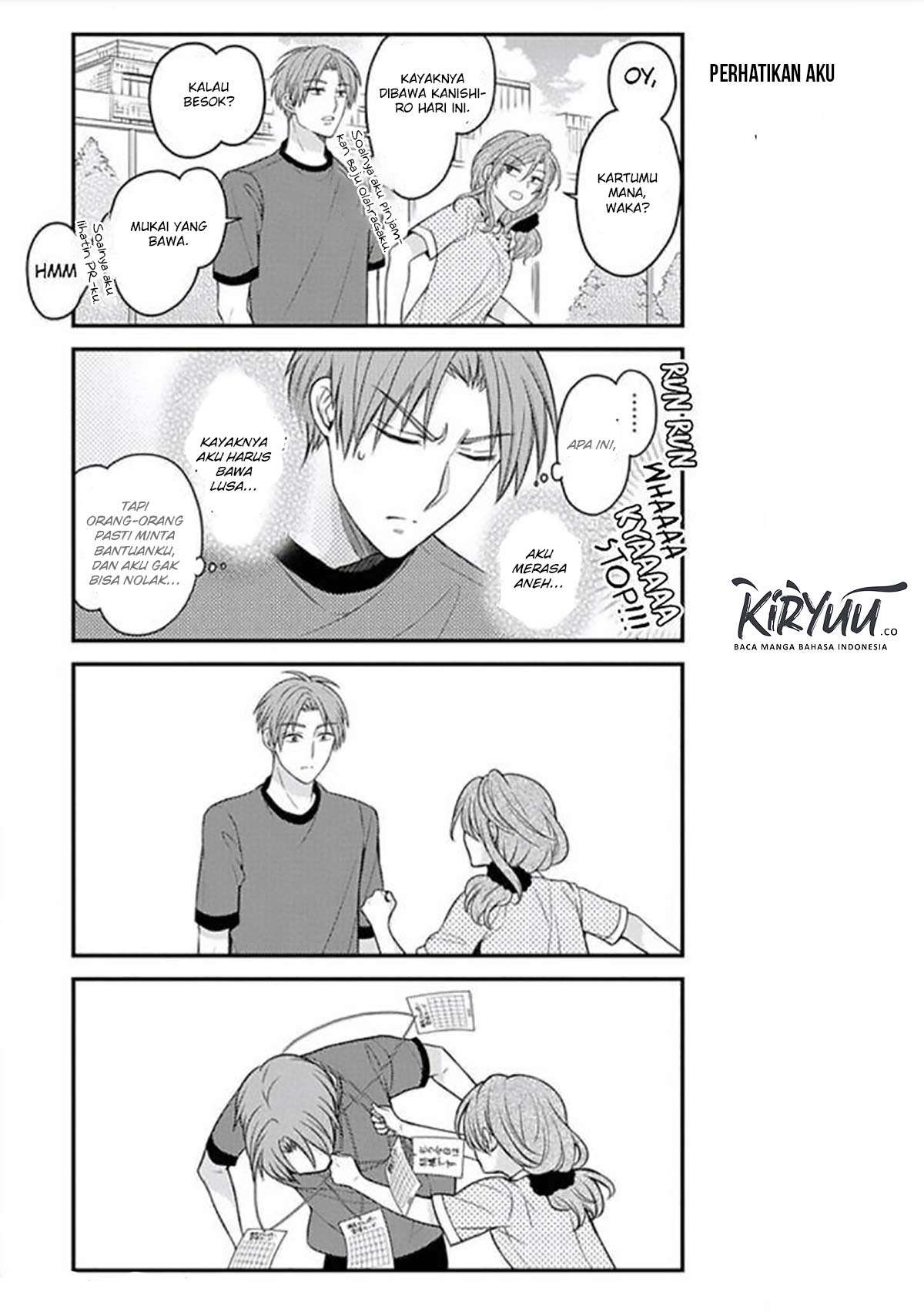 Gekkan Shoujo Nozaki-kun chapter 77 halaman 13