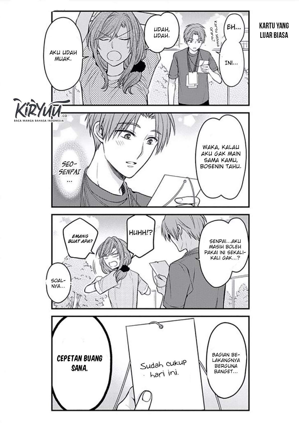 Gekkan Shoujo Nozaki-kun chapter 77 halaman 14