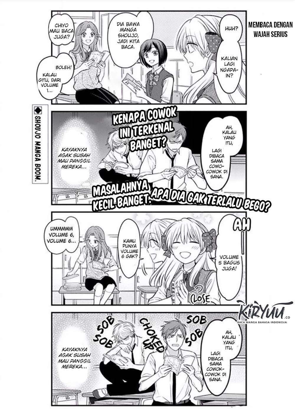 Gekkan Shoujo Nozaki-kun chapter 77 halaman 4