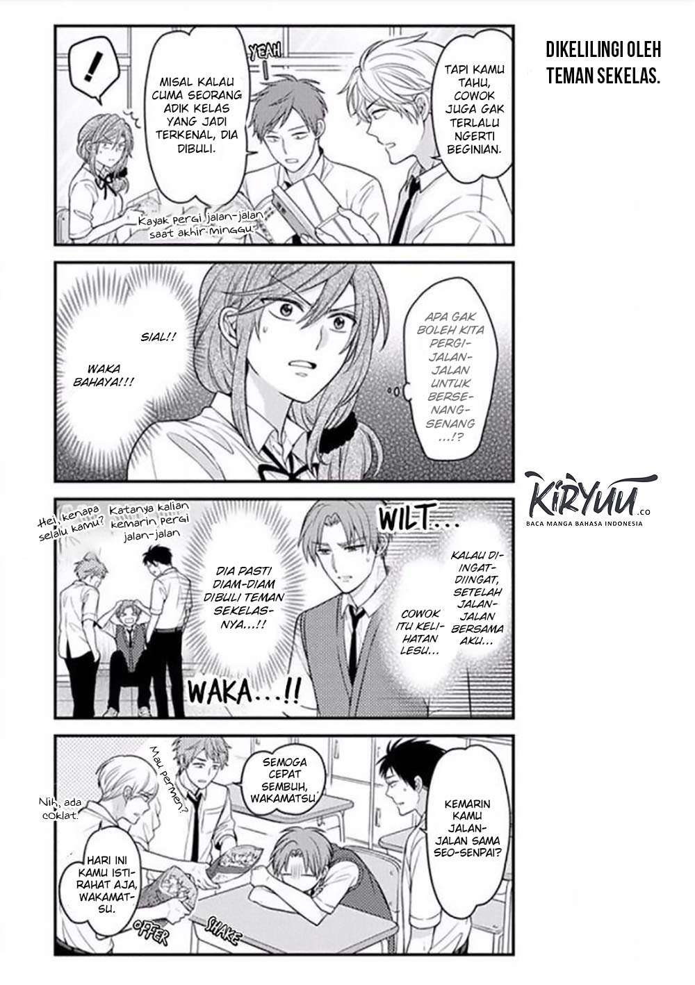 Gekkan Shoujo Nozaki-kun chapter 77 halaman 7