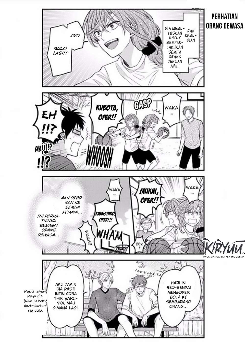 Gekkan Shoujo Nozaki-kun chapter 77 halaman 8