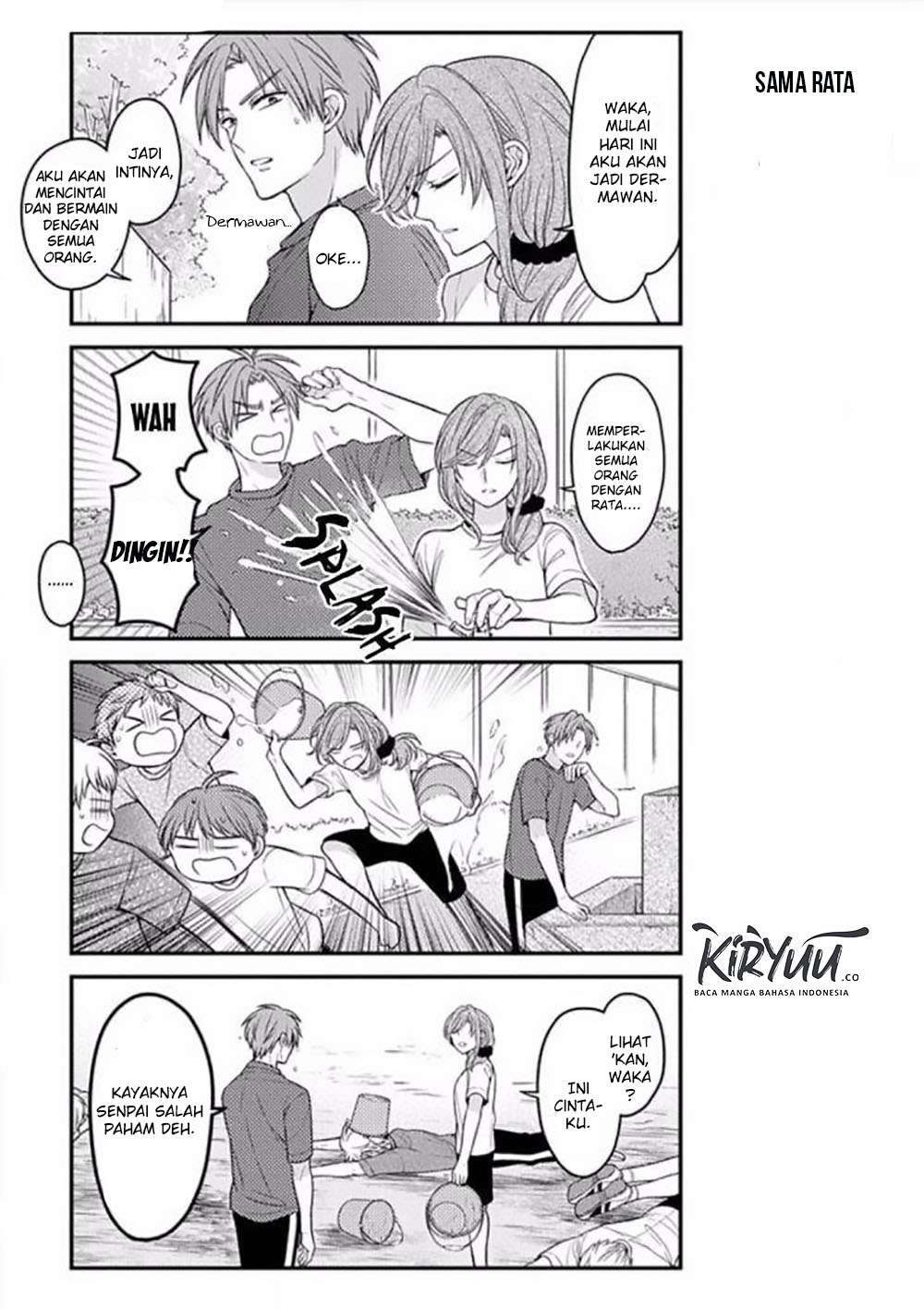 Gekkan Shoujo Nozaki-kun chapter 77 halaman 9