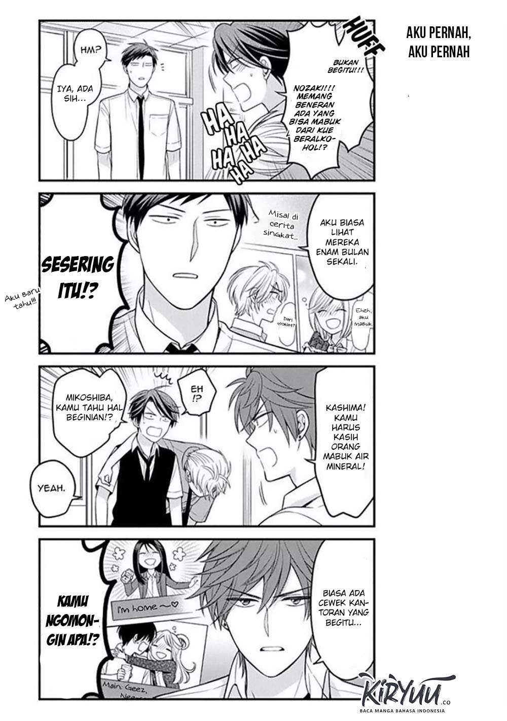 Gekkan Shoujo Nozaki-kun chapter 78 halaman 13