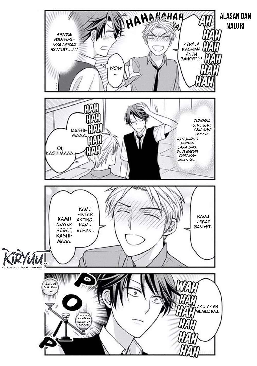 Gekkan Shoujo Nozaki-kun chapter 78 halaman 14