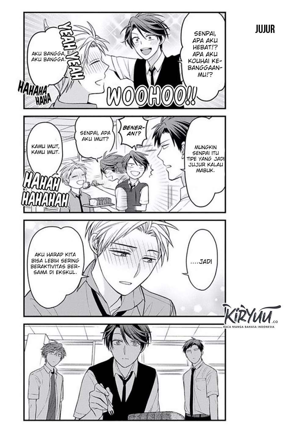 Gekkan Shoujo Nozaki-kun chapter 78 halaman 15
