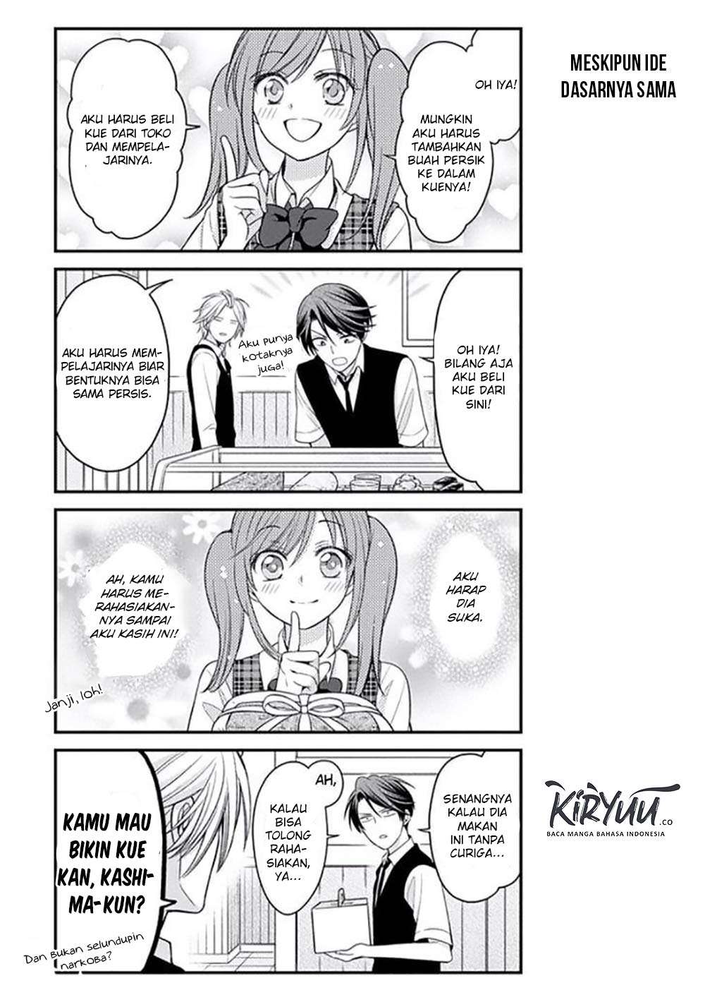 Gekkan Shoujo Nozaki-kun chapter 78 halaman 7