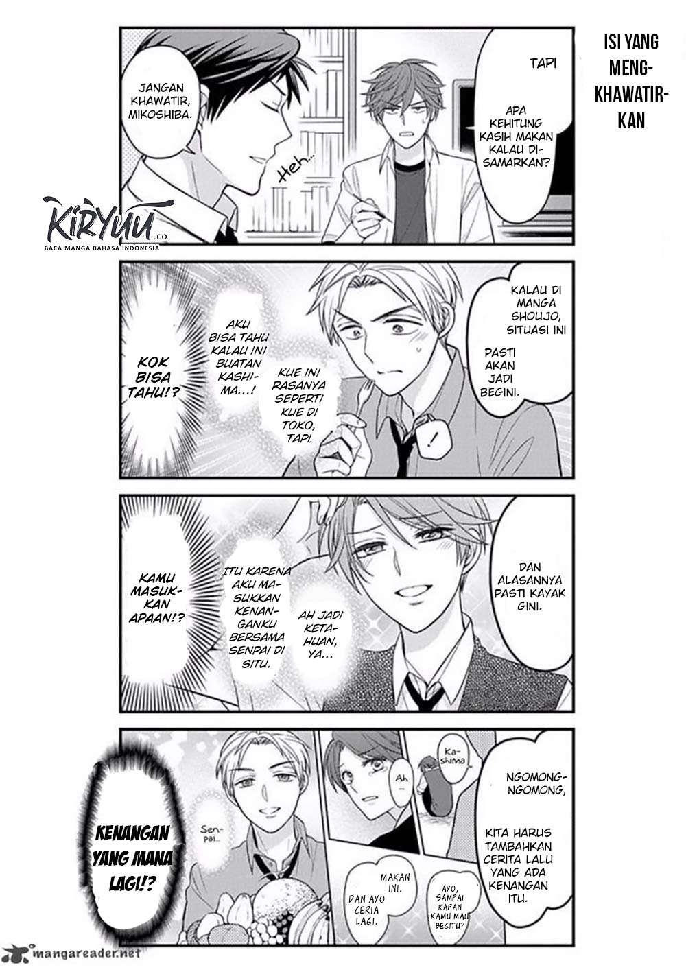 Gekkan Shoujo Nozaki-kun chapter 78 halaman 8