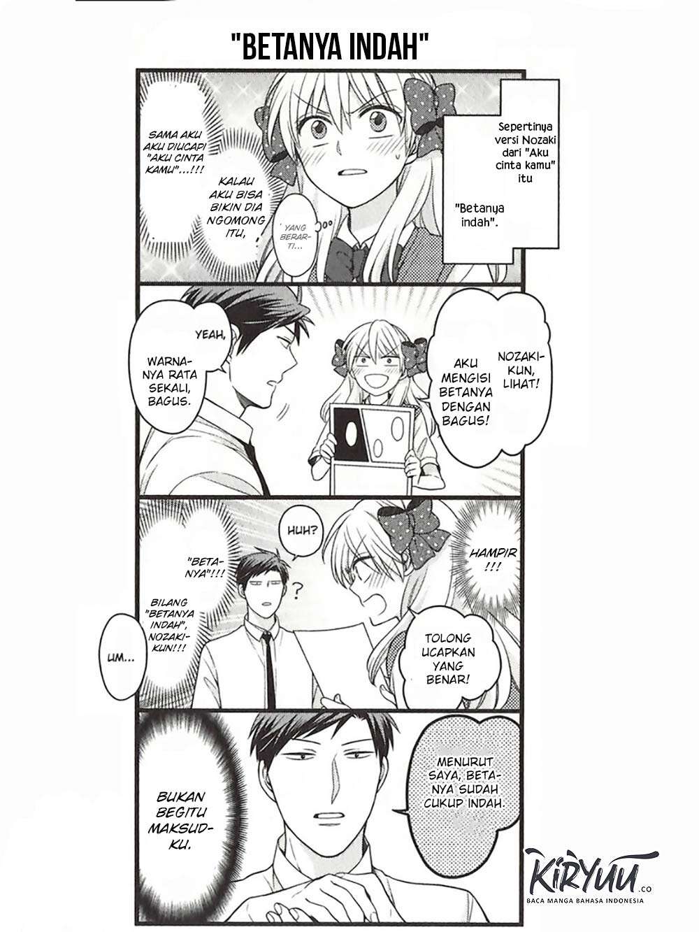 Gekkan Shoujo Nozaki-kun chapter 79.5 halaman 10