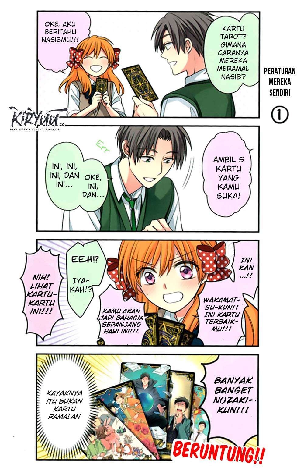 Gekkan Shoujo Nozaki-kun chapter 79.5 halaman 17