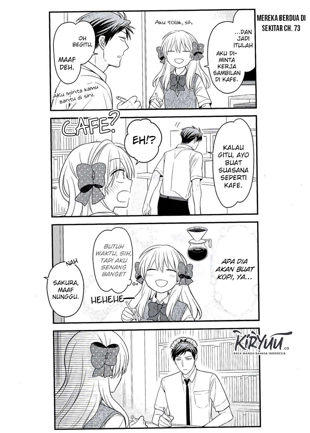 Gekkan Shoujo Nozaki-kun chapter 79.5 halaman 4