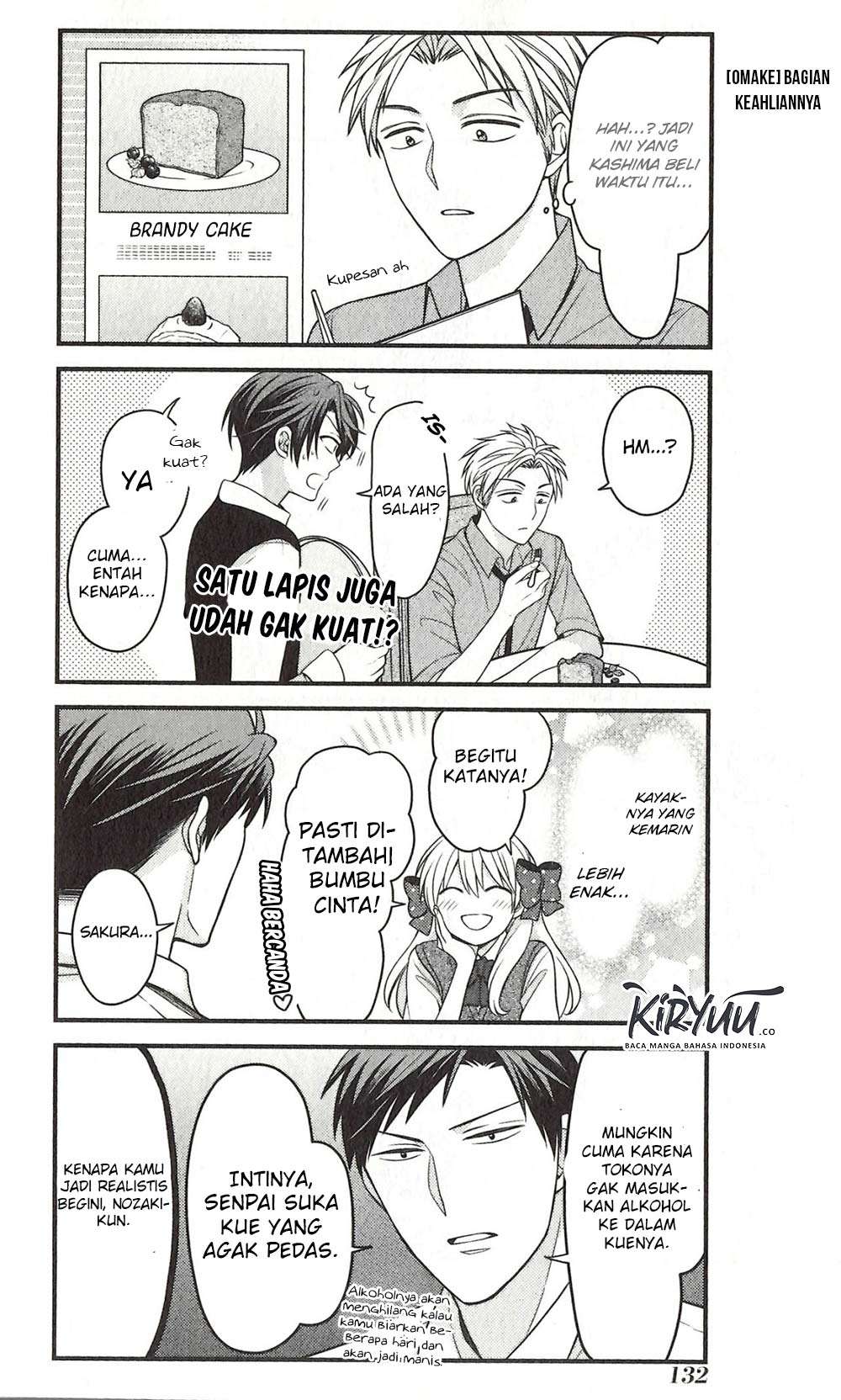 Gekkan Shoujo Nozaki-kun chapter 79.5 halaman 6